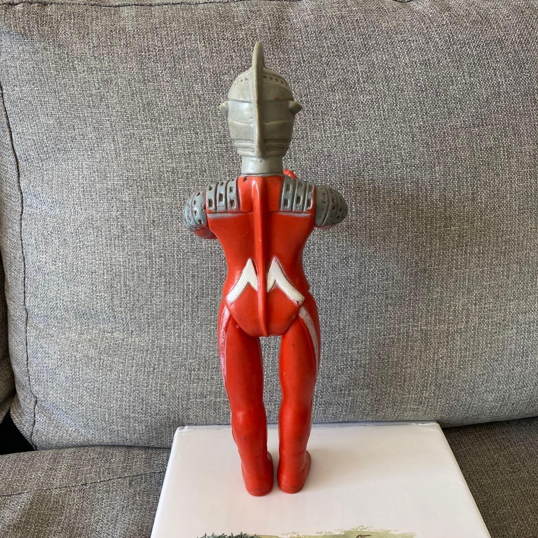 セブン　ソフビ　昭和当時　ウルトラマン　マルサン？ブルマァク？特撮　当時物