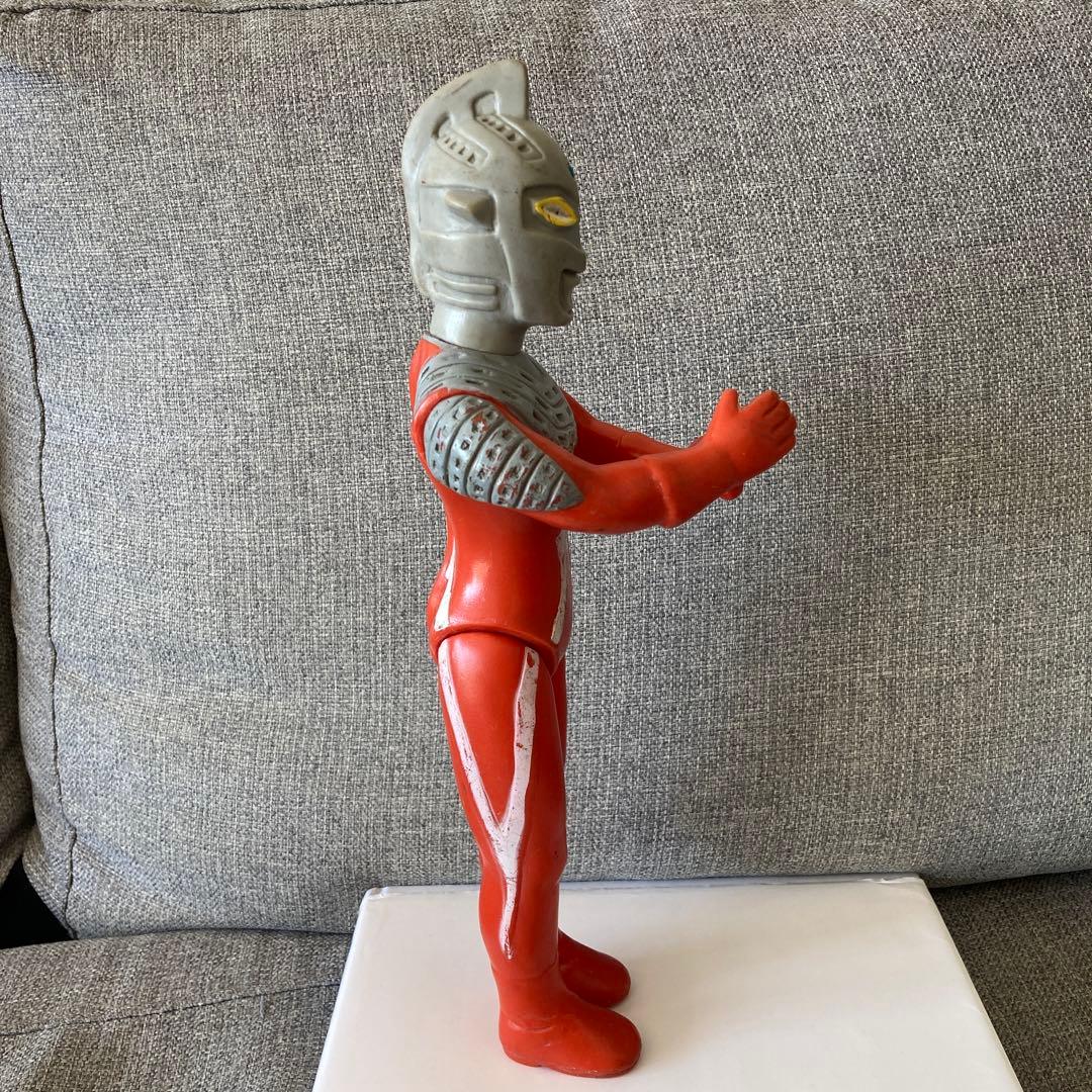 セブン　ソフビ　昭和当時　ウルトラマン　マルサン？ブルマァク？特撮　当時物