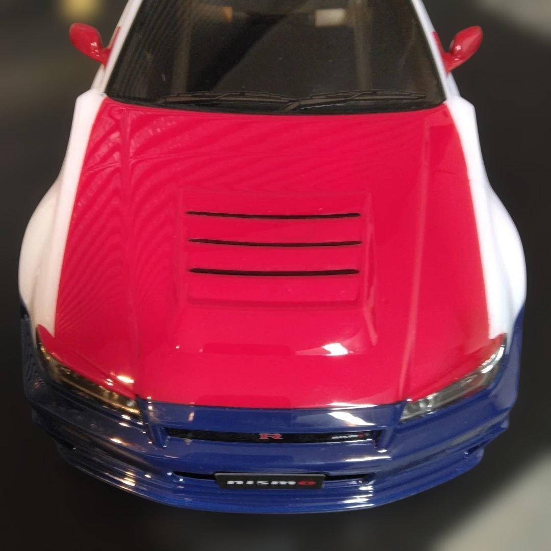 NISSAN GT-R 34 Tricolor　未使用品