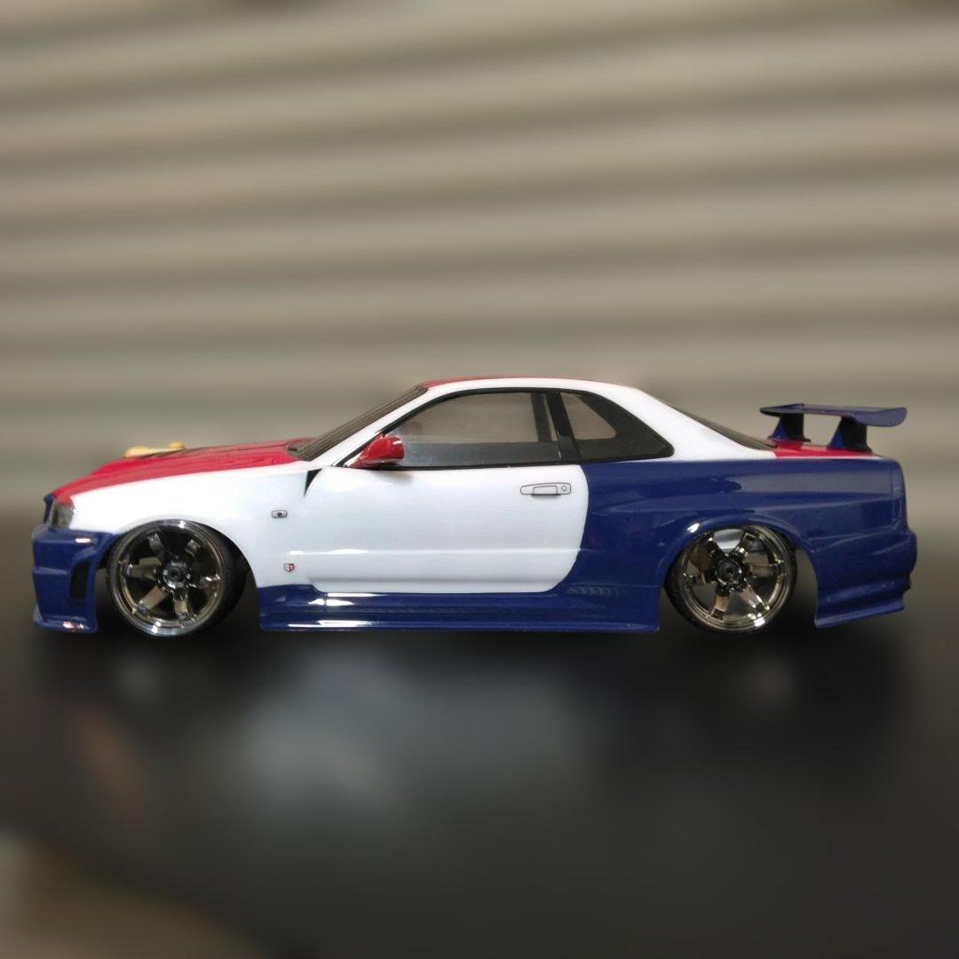 NISSAN GT-R 34 Tricolor　未使用品
