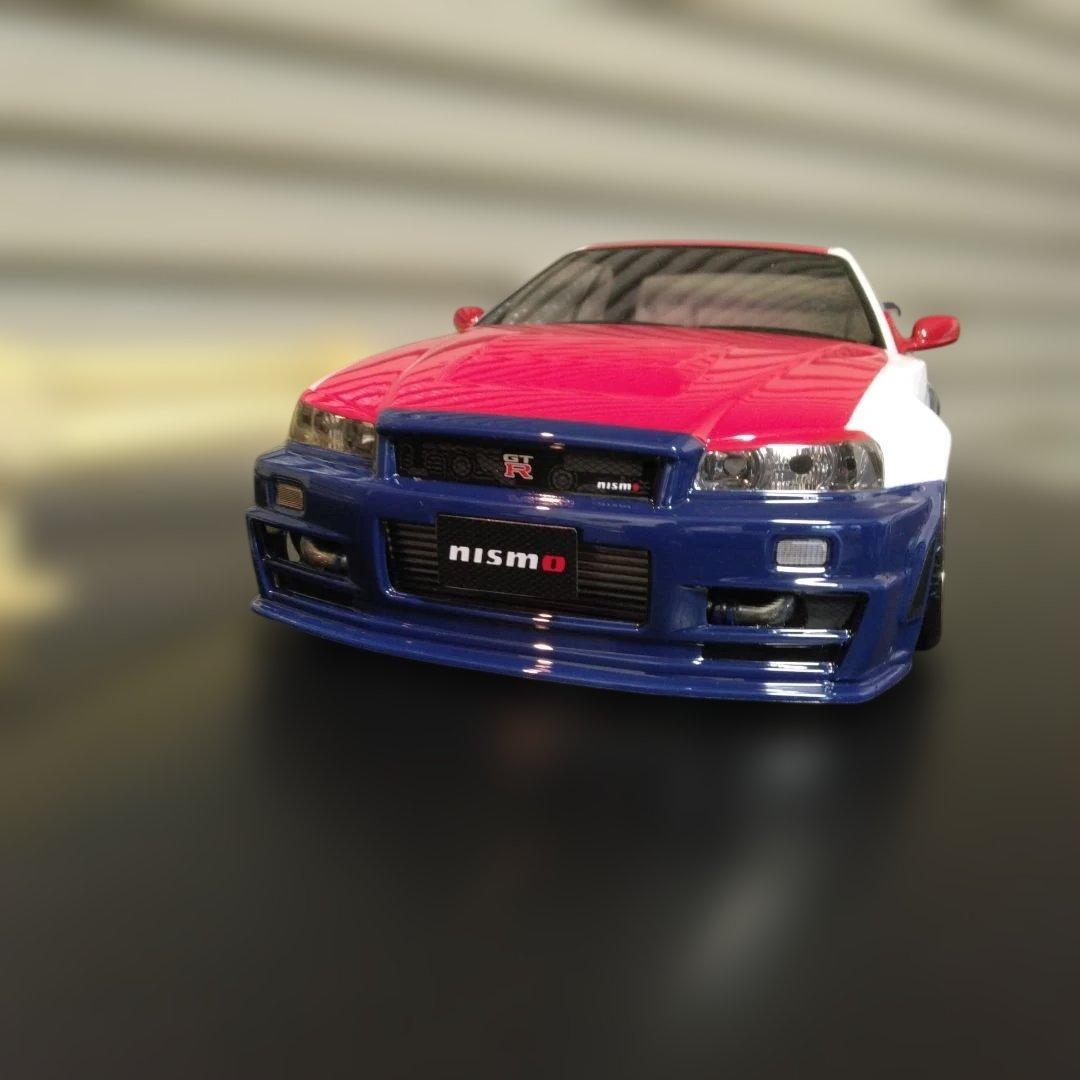 NISSAN GT-R 34 Tricolor　未使用品