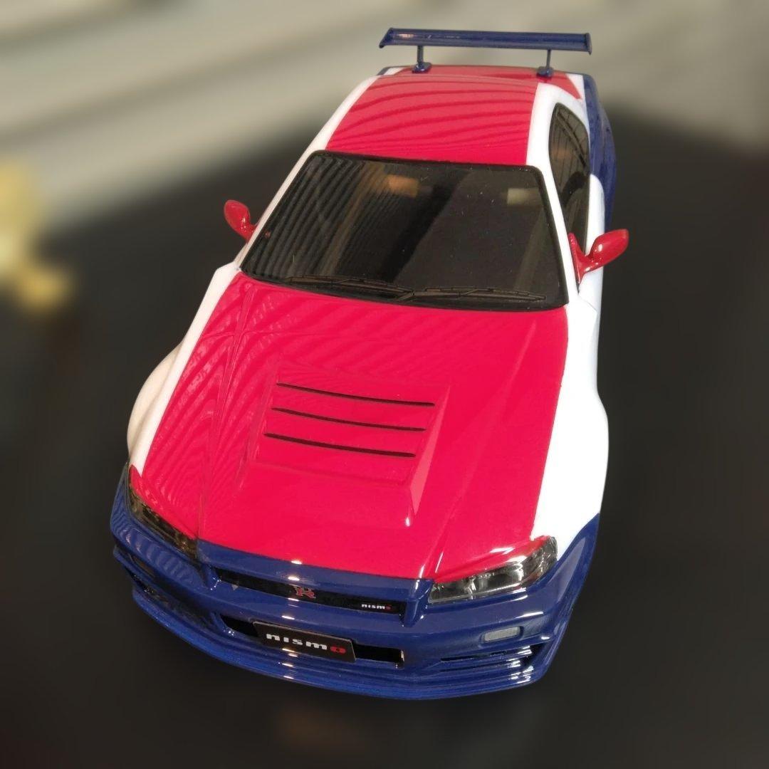NISSAN GT-R 34 Tricolor　未使用品