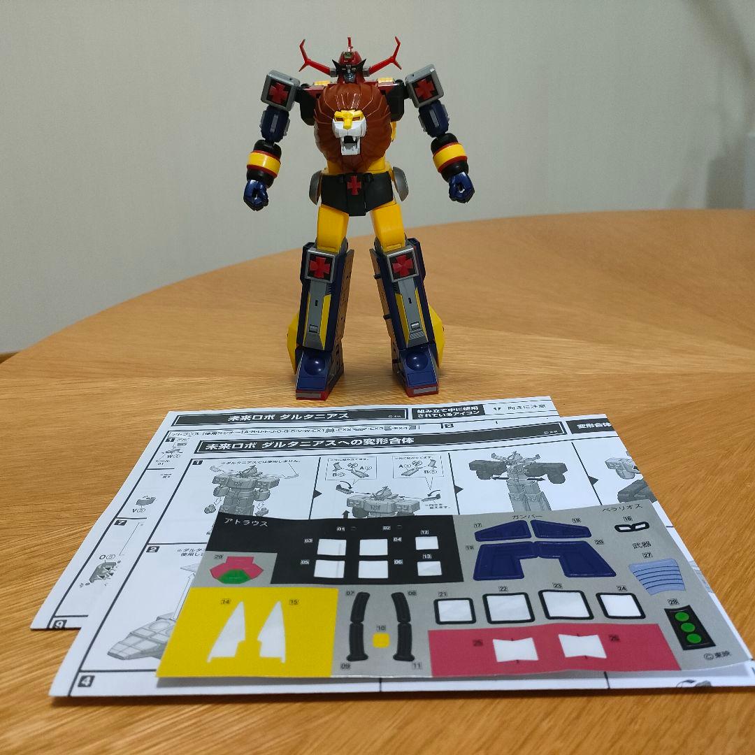 【素組み完成品＋一部シール】SMP 未来ロボ ダルタニアス