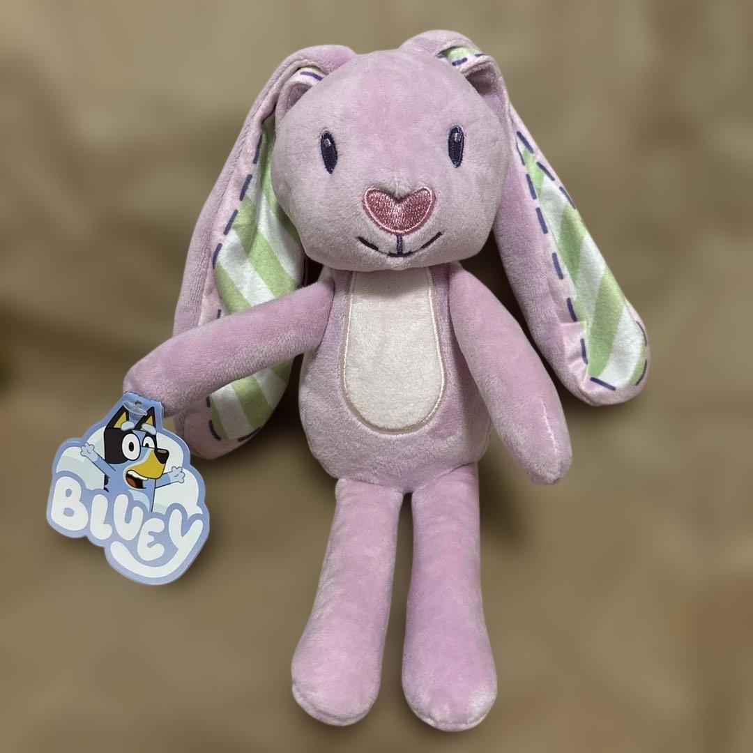 新品　bluey MOOSE社 ブルーイ ファミリー　ぬいぐるみ 4個セット