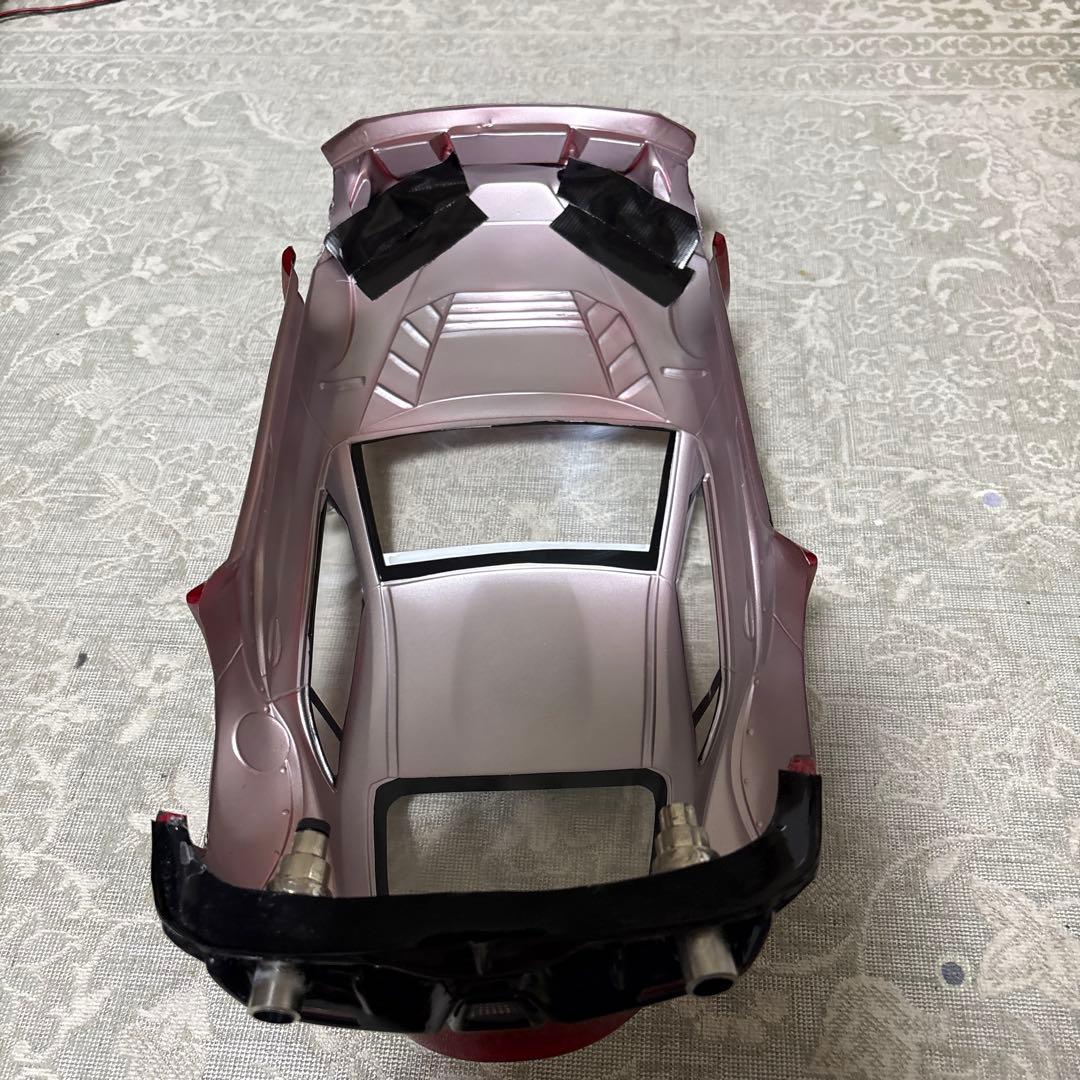 ラジコンドリフトカーボディ　トヨタスープラ　ワイドドボディ1/10