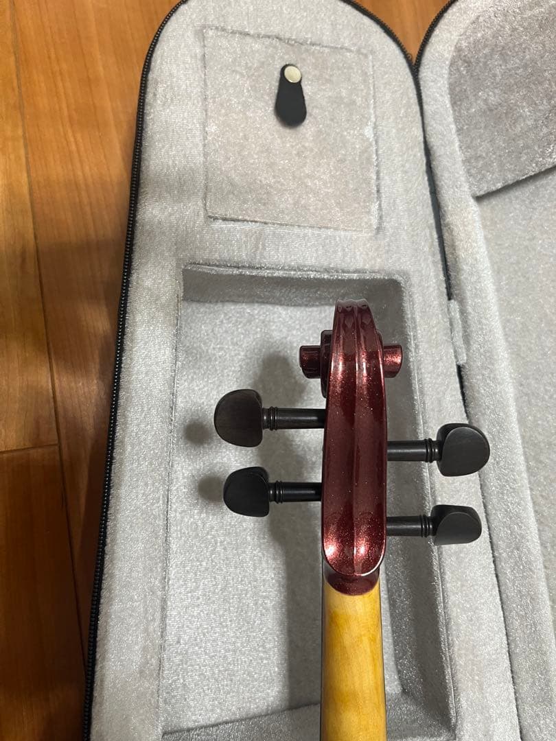 美品　ENNBOMレア色 サイレントバイオリン HVPV-30 エレキバイオリン