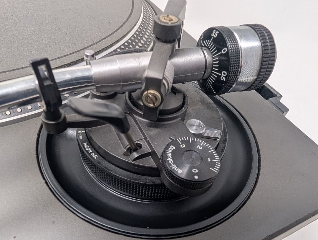 【良品・動作確認済】Technics SL-1200MK3 ターンテーブル 黒