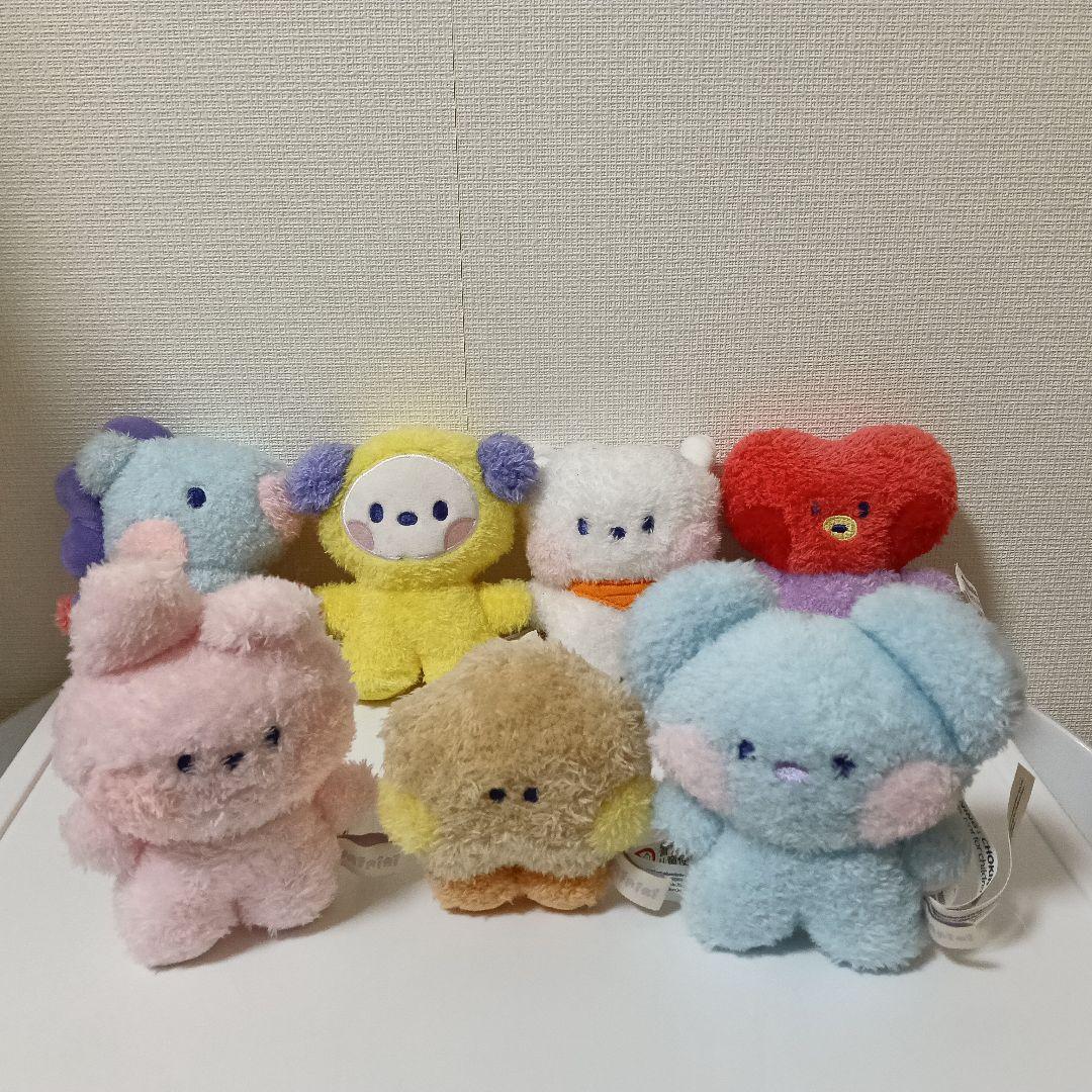 BT21 minini スタンディングドール　7体セット　開封済