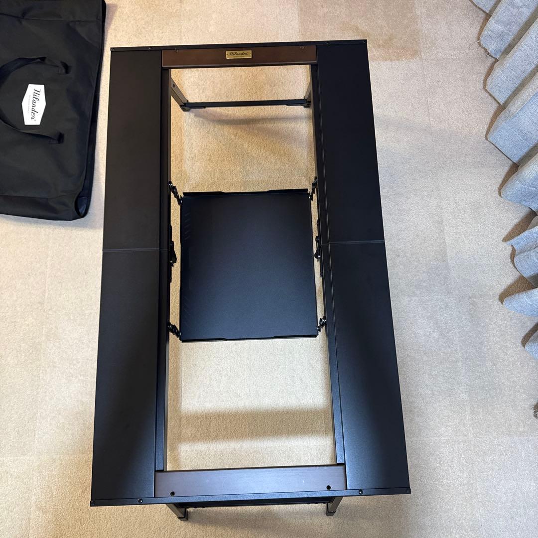 Hilander ハイランダー　LIT TABLE WIDE＋水切りバスケット付