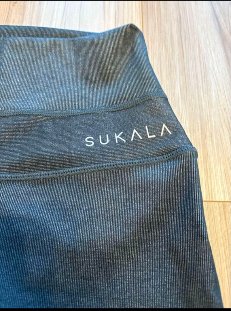 LAVA ラバ　SUKALA リブデニムセットアップ　Sサイズ