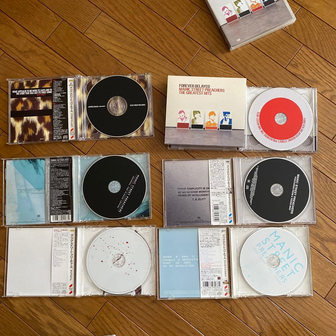 ManicStreetPreachers.CD.DVDJamesソロと袋とチラシ