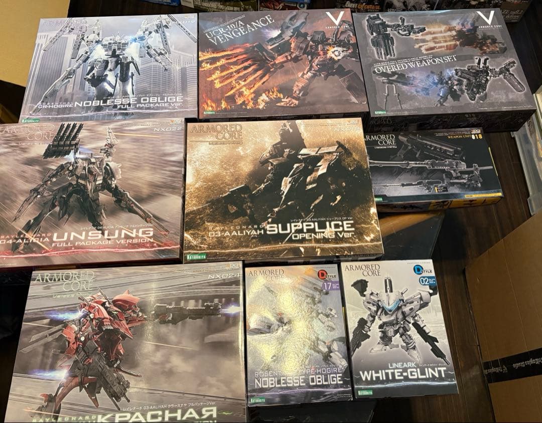 アーマードコア　プラモデル　まとめセット