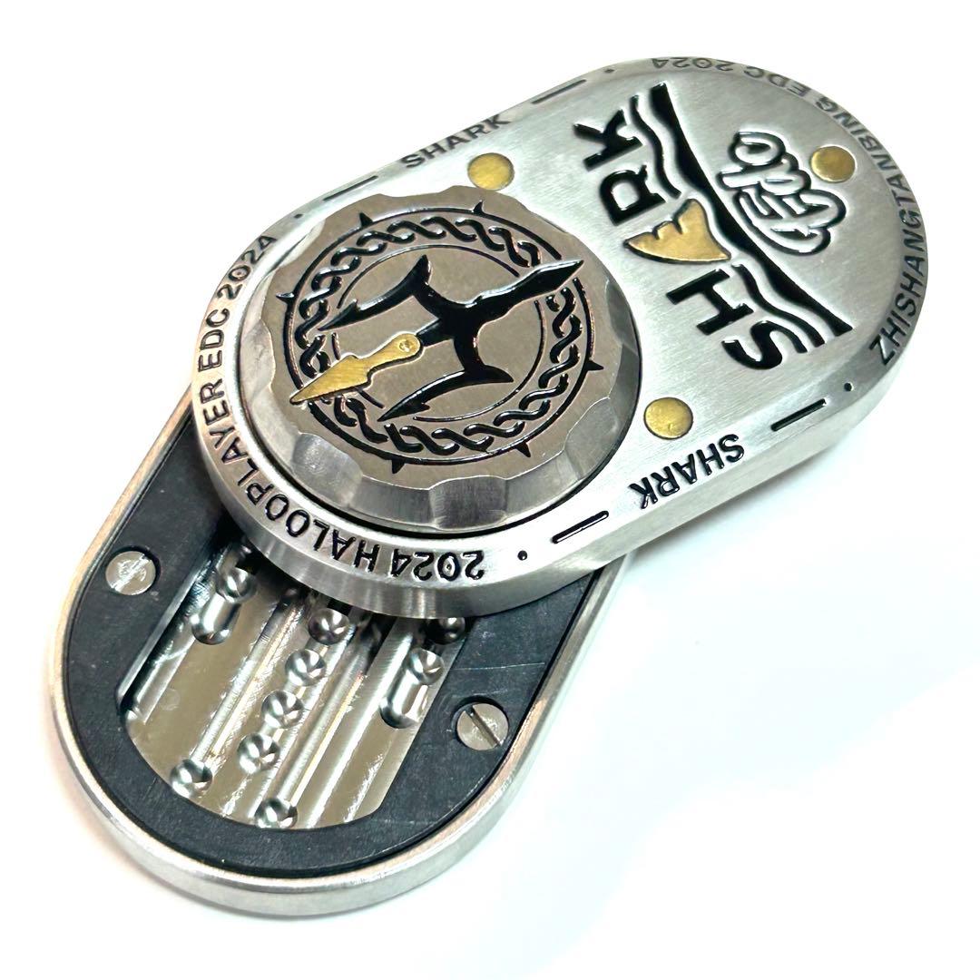 新品未使用 フィジェットトイ スライダー EDC サメ シャーク