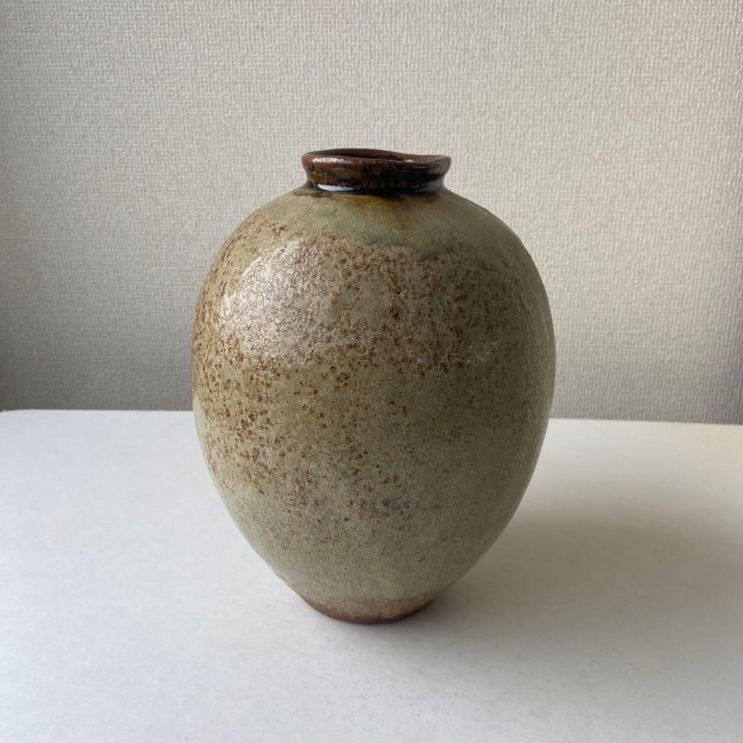 東正之　花瓶　御作窯　共箱共布