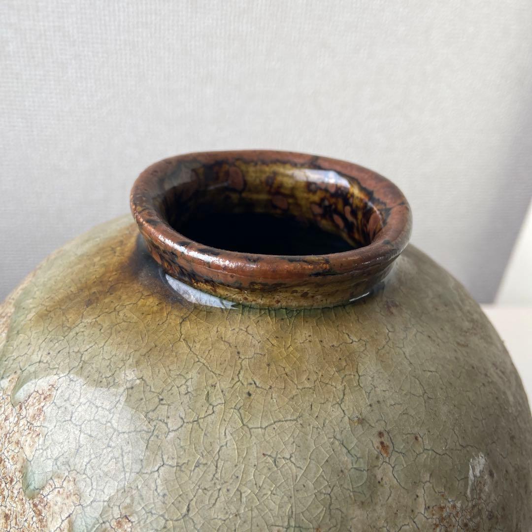 東正之　花瓶　御作窯　共箱共布