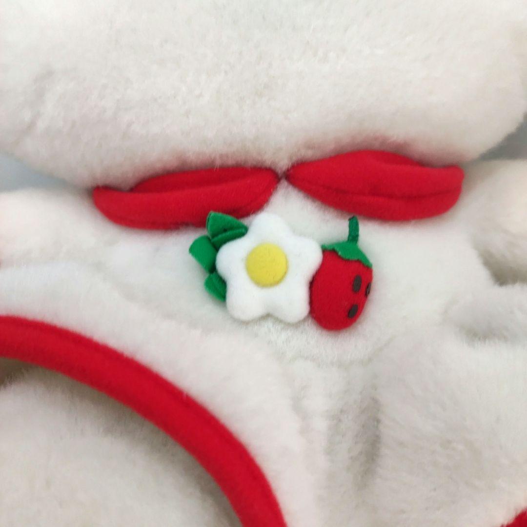 平成レトロ ハローキティ　限定/希少　いちご ドレス　ぬいぐるみ