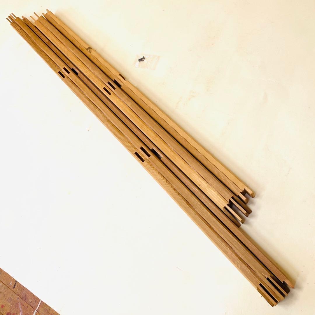 絵画用 木枠 キャンバス枠 F100号上枠 マルオカ 杉材 中古良品 送料込③