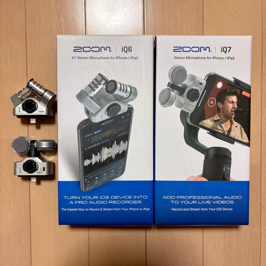 ZOOM iQ6 & iQ7 ステレオマイクロフォンセット