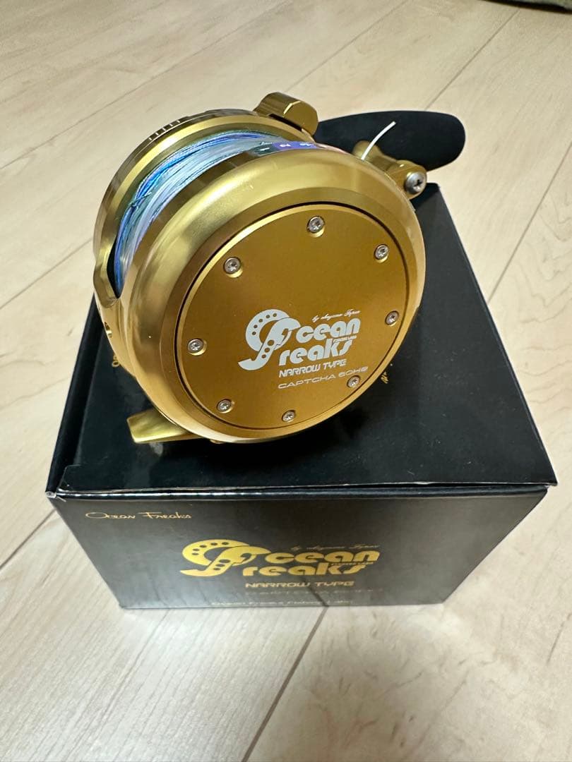 超美品‼️オーシャンフリークスCaptcha 60HG ナロウ右巻き　PE付き