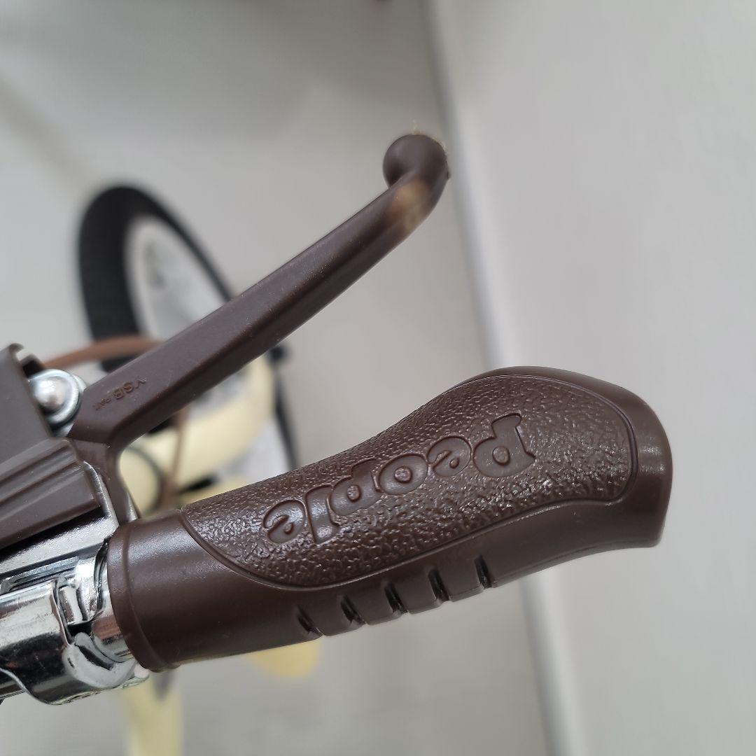 ケッターサイクルII アイボリー14 キッズプロテクター付き自転車 子供