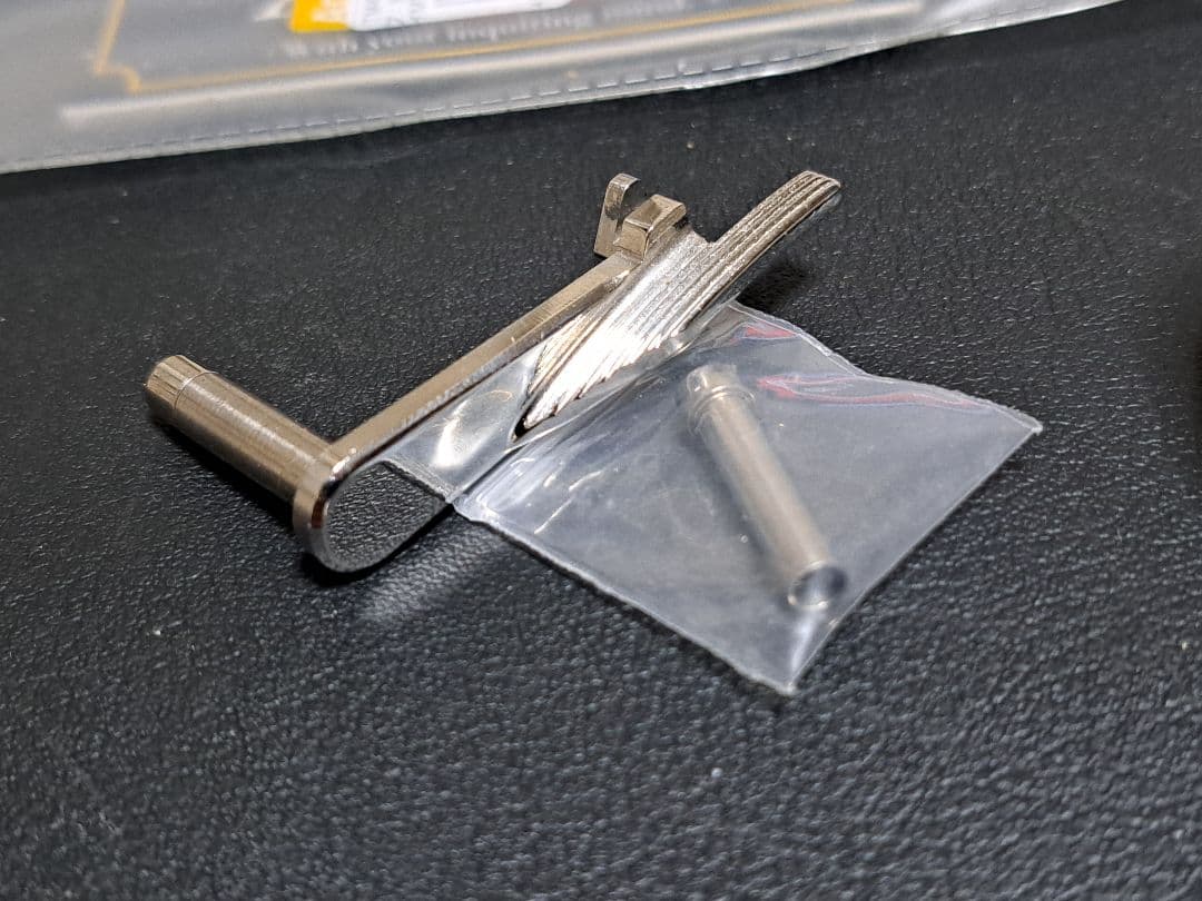 Anvil マグウェルハウジング&ロングスライドストップ マルイ1911用