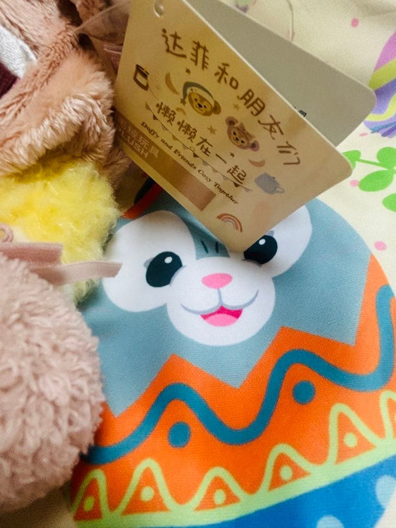 激カワ❗️上海ディズニーリラックス　クッキーアンSSぬいぐるみ❣️新品タグ付き✨✨
