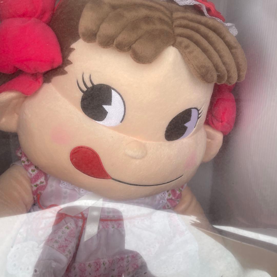 ペコちゃんジャンボぬいぐるみ！不二家‼️