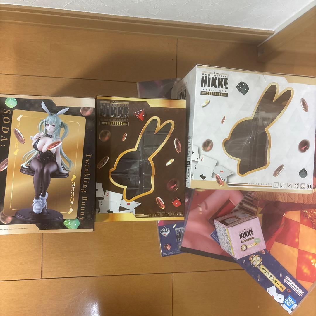 一番くじ フィギュアフルコンプNIKKE A賞B賞ラストワン賞下位賞付きセット