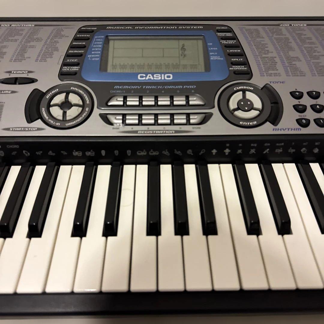 【美品】CASIO CTK-651 電子キーボード　ハイグレードモデル　動作品