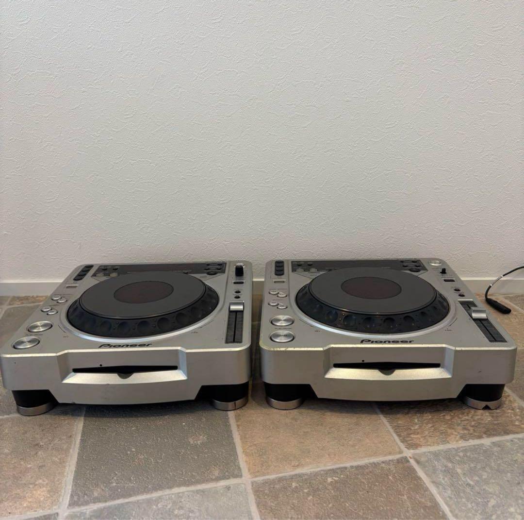 【2台セット】Pioneer CDJ-800MK2 シルバー　ジャンク