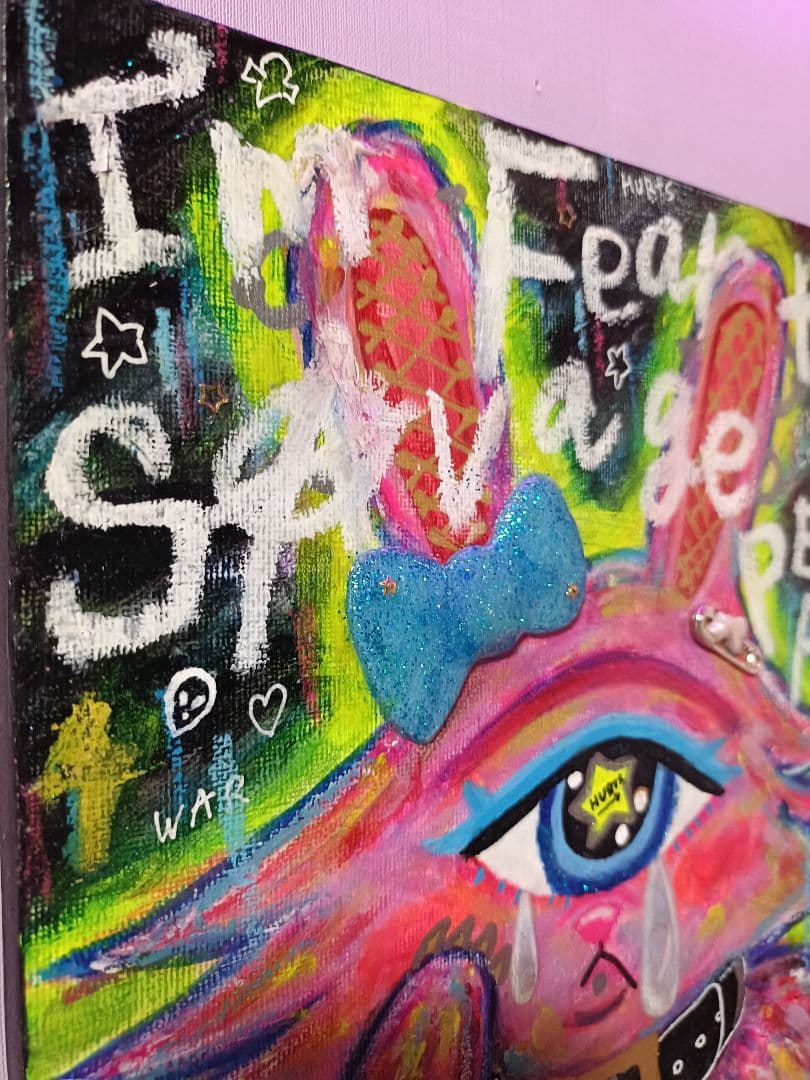 【一点物イラストアート】I'm Fear the savage peoples