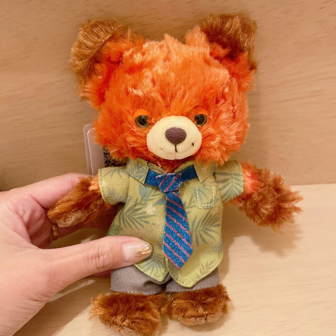 ユニベアシティ パウキャロット パウシクル ぬいぐるみキーホルダー キーチェーン