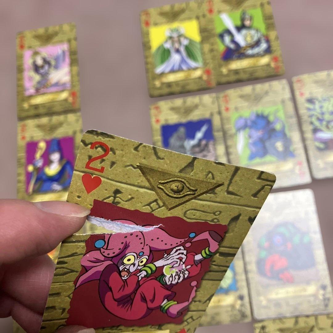 あ*お様 遊戯王トランプカード キラ4枚 ジョーカー4枚 オマケ付き