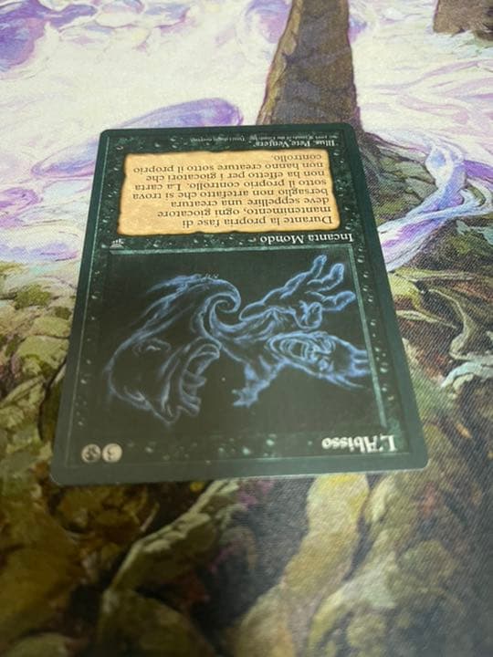 【レジェンド】 The Abyss 【イタリア語】【黒枠】【美品】