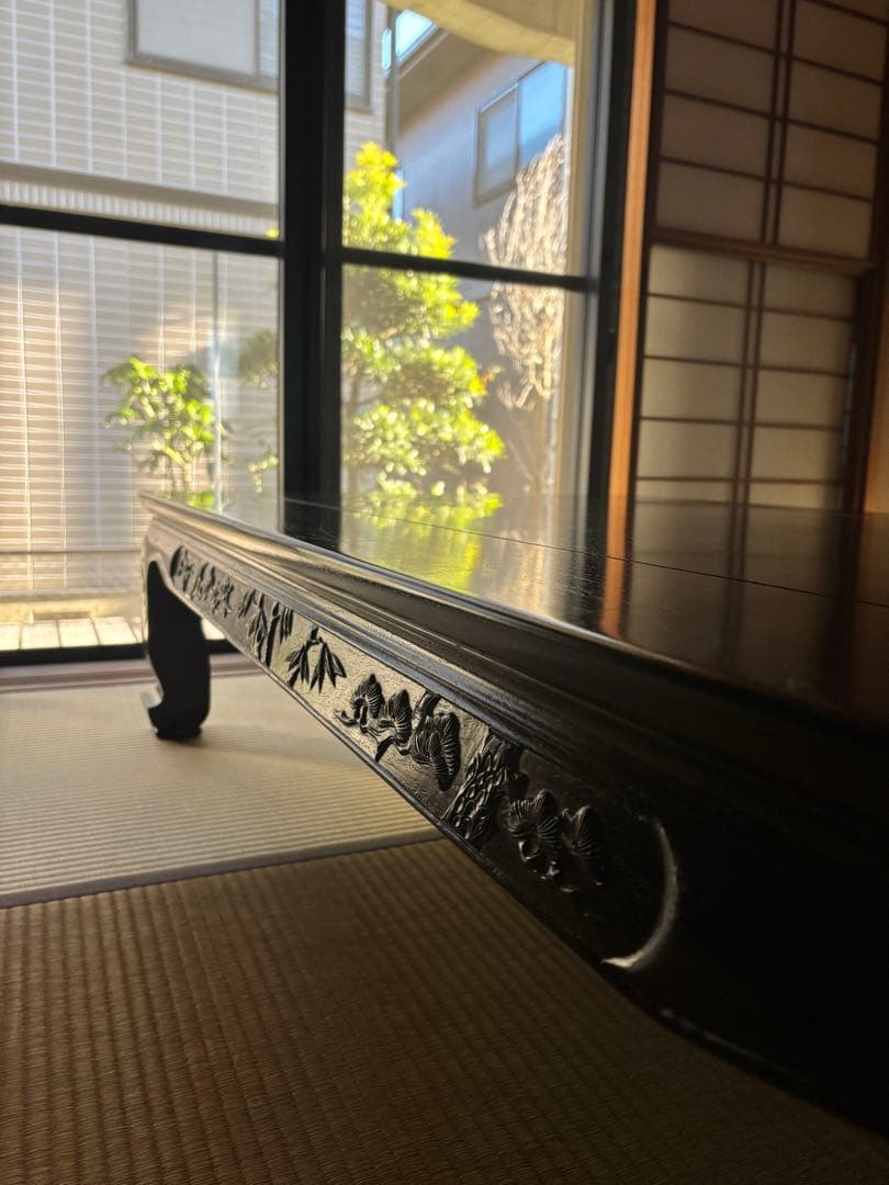 紫檀　座卓