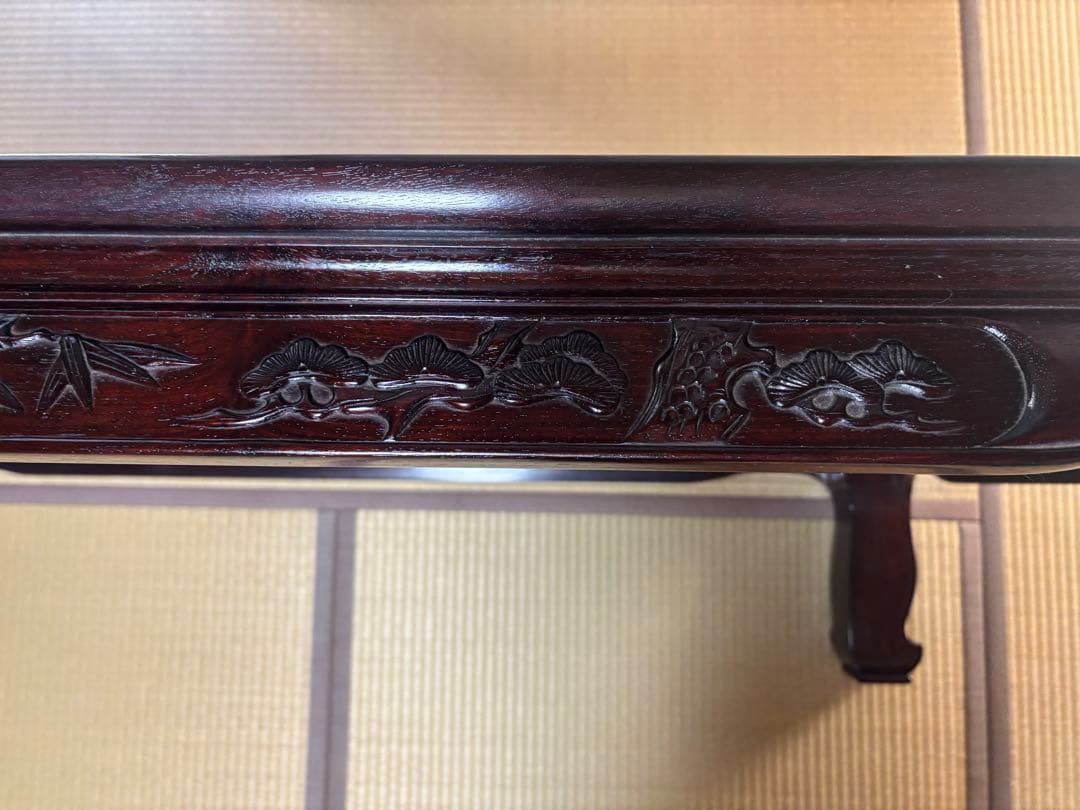紫檀　座卓