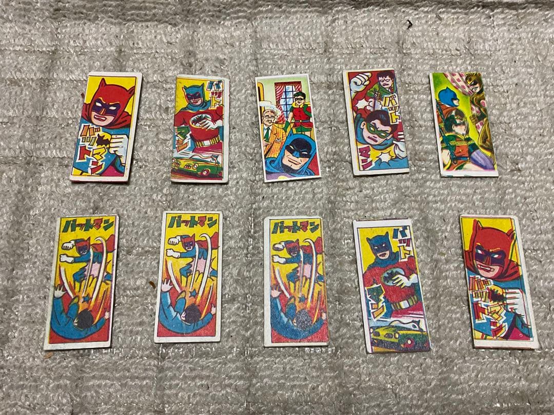 昭和の面子、アメリカンヒーローのバットマン／77枚組。ダブリも御座います。