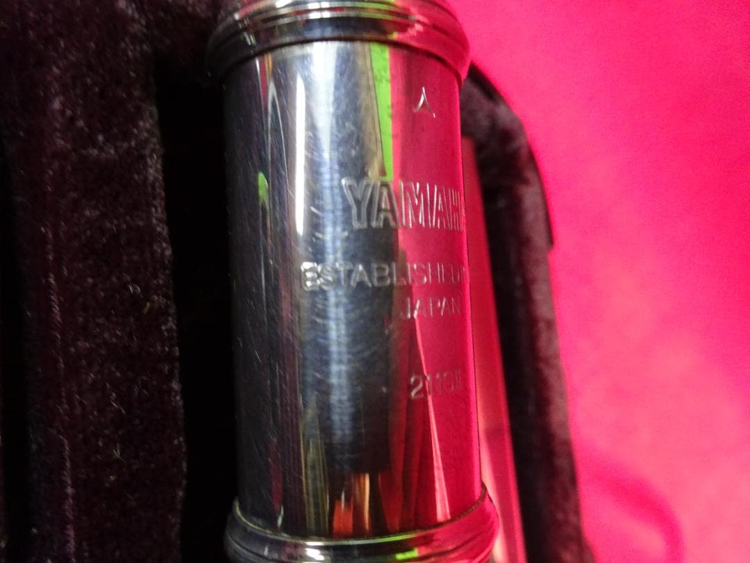 は*ろ様 YAMAHA YFL-211SII フルート ケース付き　現状品