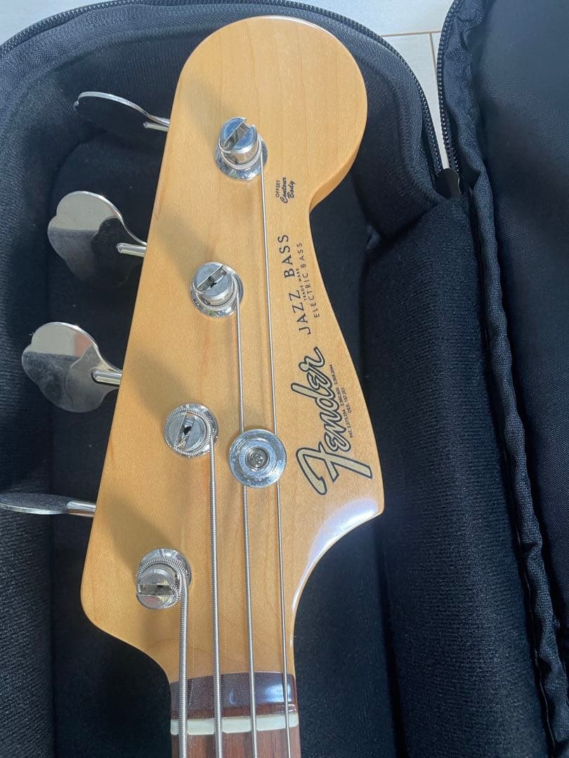Fender ジャズベース レッド ソフトケース付き