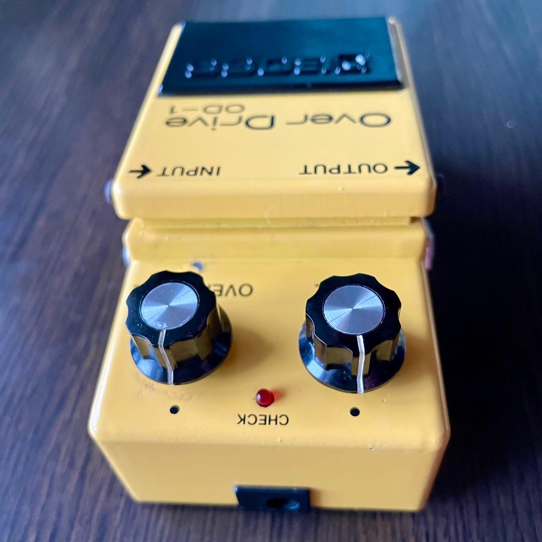 BOSS Over Drive OD-1 美品　1979年 銀ネジ　レイセオン