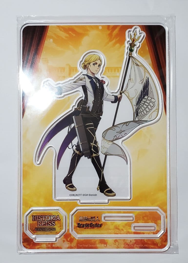 進撃の巨人Braveorder　ブレオダ　クリスタ　アクリルスタンド