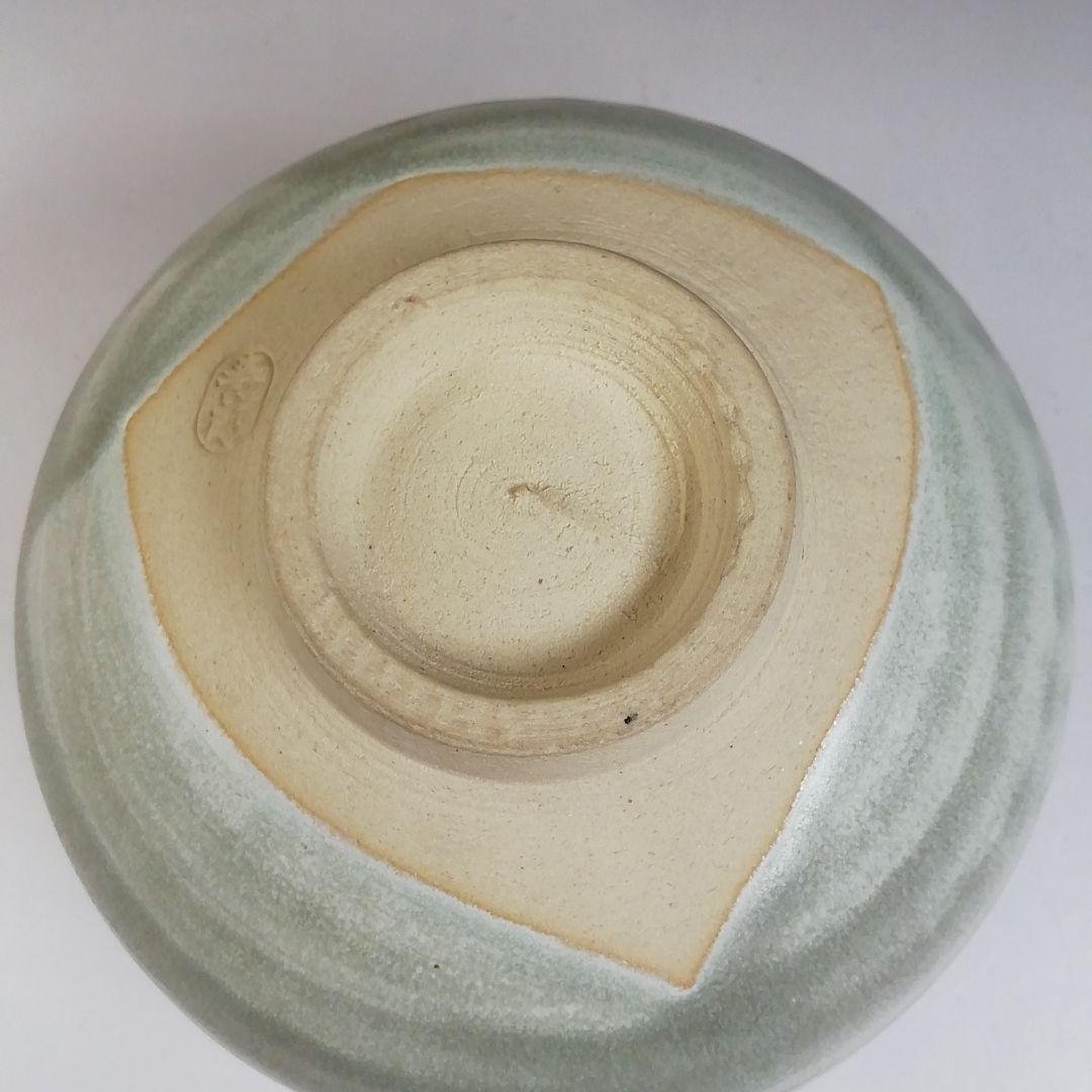 Ｔ７０５　茶碗　『象牙色釉　茶碗』『九谷焼』『伊豆蔵寿郎 造』共箱　抹茶碗　茶道