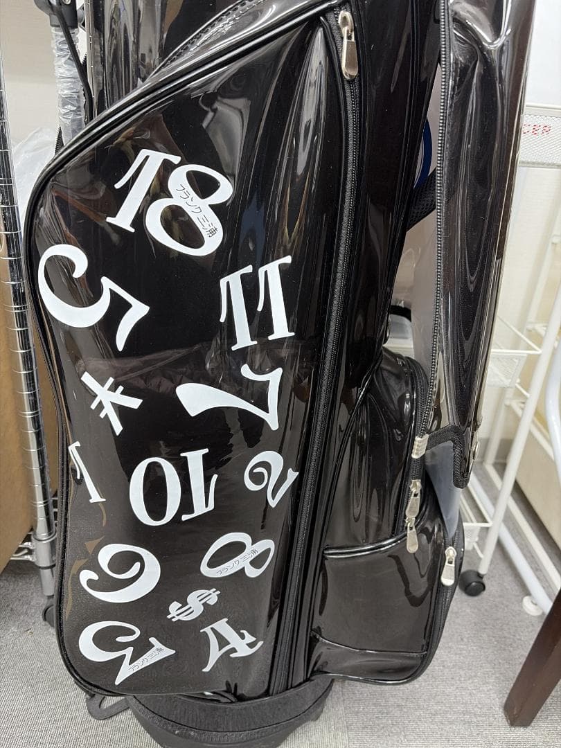 新品 タグ付き Miura design キャディバッグ ブラック