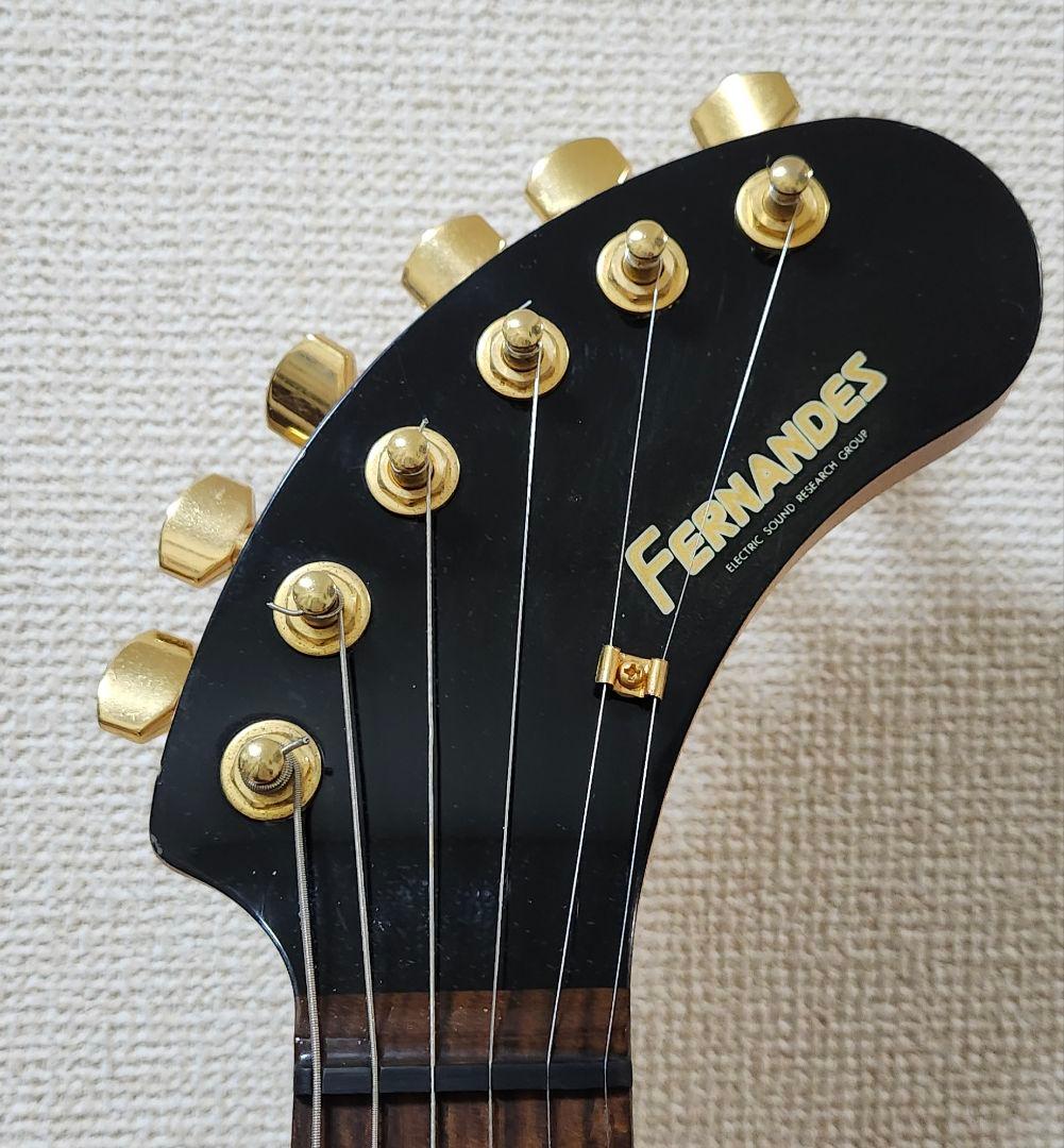 FERNANDES ZO-3C ブラック×ゴールド
