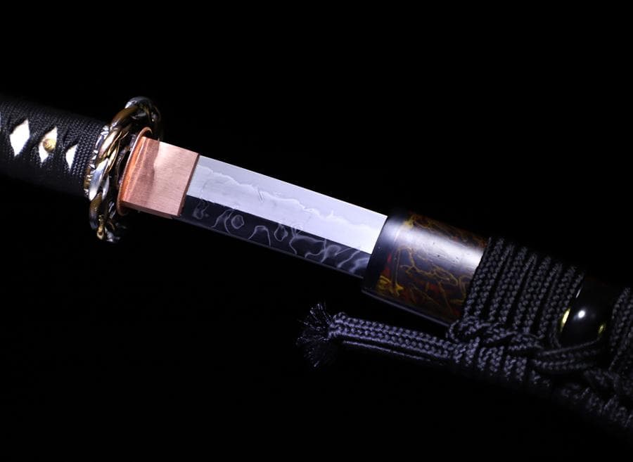 虎斑霧斬り侍刀 日本刀 模造刀 居合刀 武士道 武蔵 鑑賞用 手鍛造打