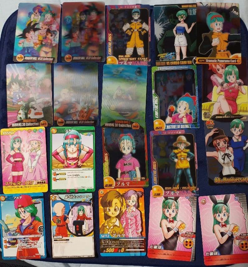ゆ*屋様 124枚　ブルマ　ドラゴンボール　カード　ビジュアルアドベンチャー　な