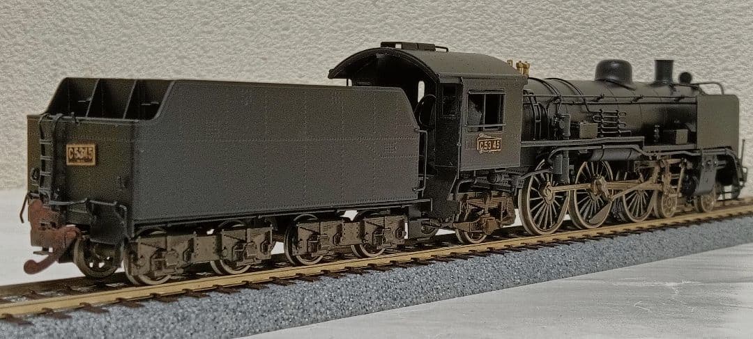 HO、 カツミ Ｃ53蒸気機関車、 モーター交換、メンテナンス済