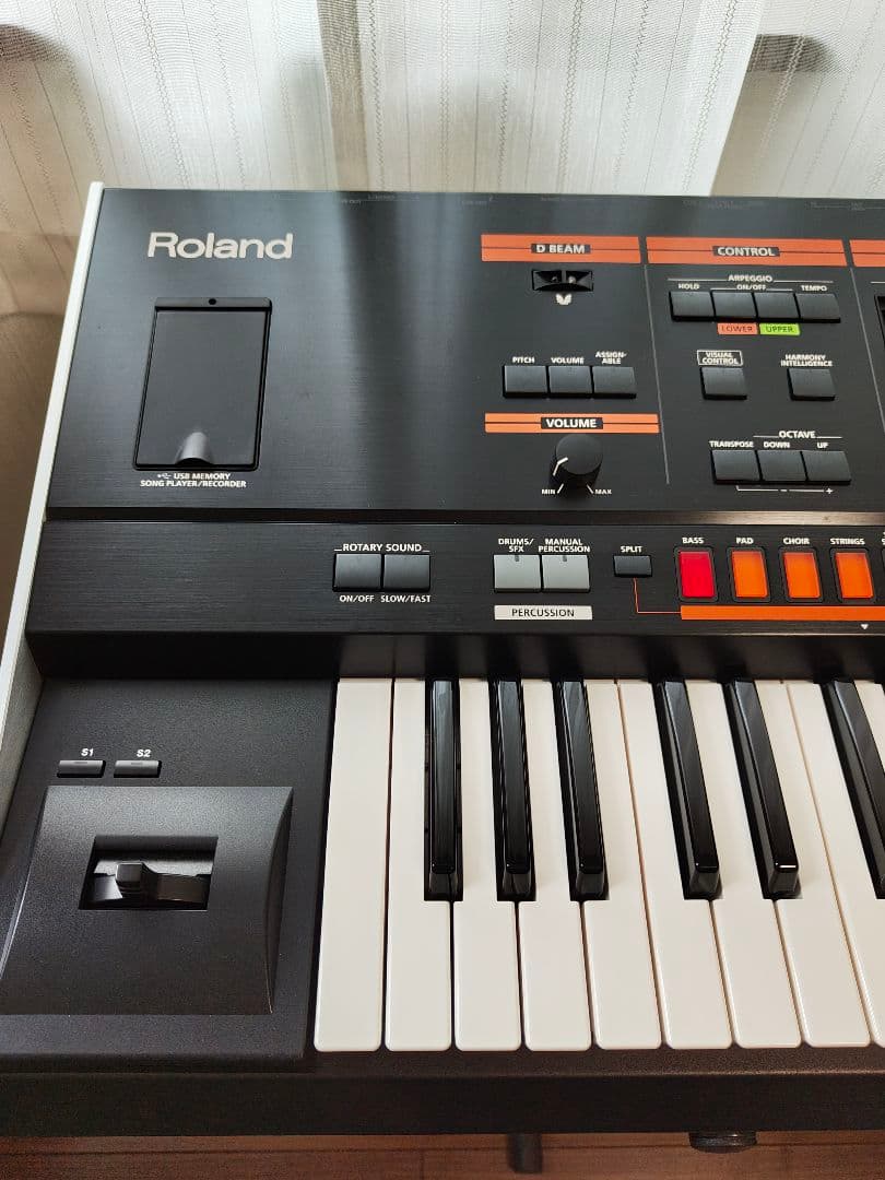 Roland JUPITER-80 シンセサイザー＋ゲーターフライトケース付き