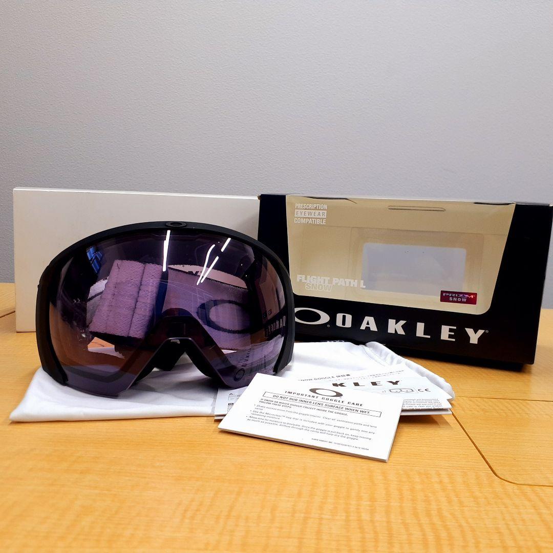 オークリー ゴーグル フライトパス 眼鏡対応 スキー スノボ 中古
