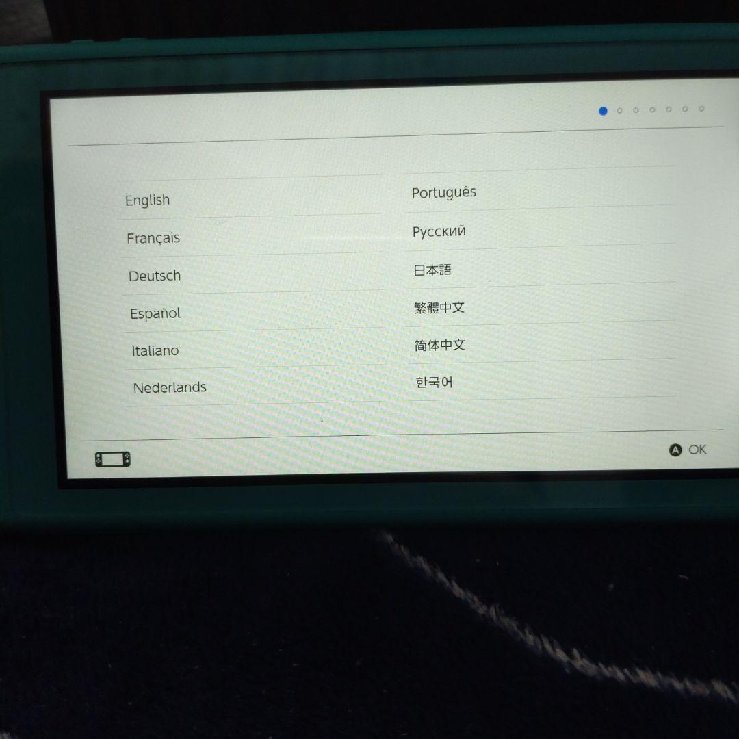 Nintendo Switch Lite ターコイズ　ジャンク品